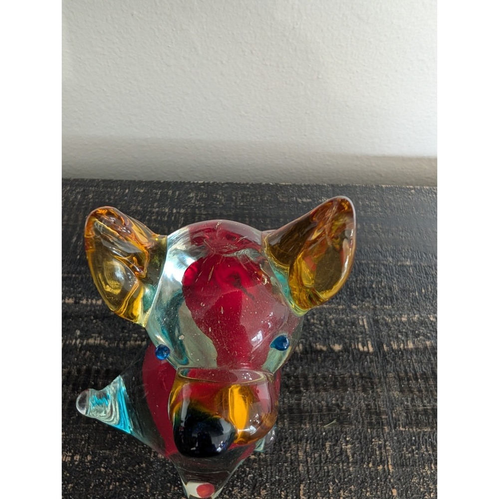Mid-Century Italian Jordan's Importing Co JIco Glass Dog - Picture 2 of 10
